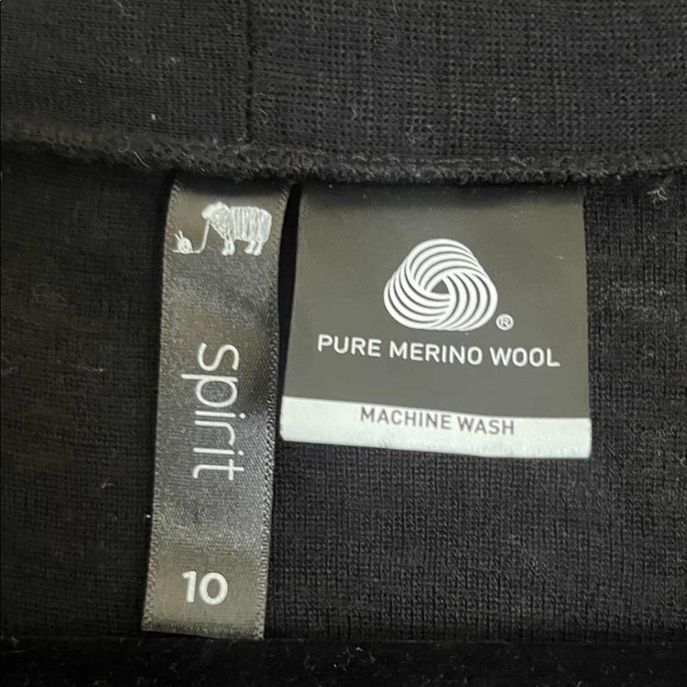 Merino Wool Cardigan Lightweight Washable Open Front Sweater - Picture 3 of 7